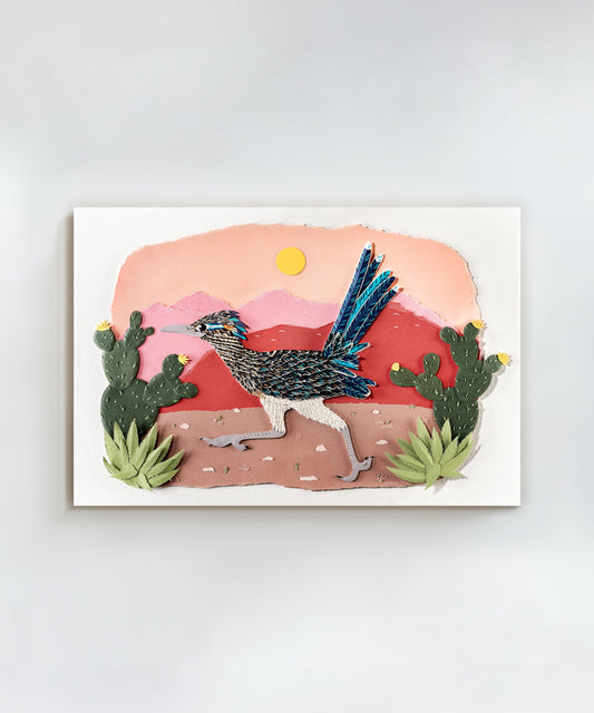 Paper Roadrunner by Andrea Cira