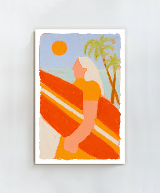 Off to Catch a Wave by Melissa Lakey