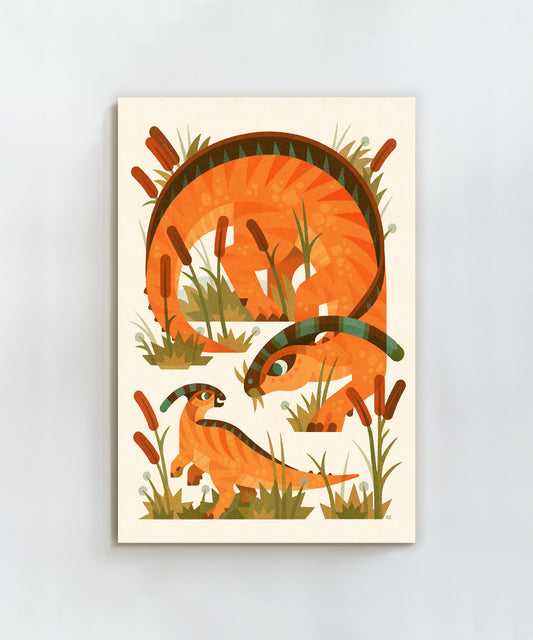 The Little Parasaurolophus