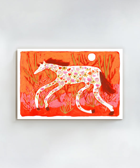 Wildflower Horse by Melissa Lakey