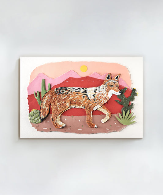 Paper Coyote by Andrea Cira