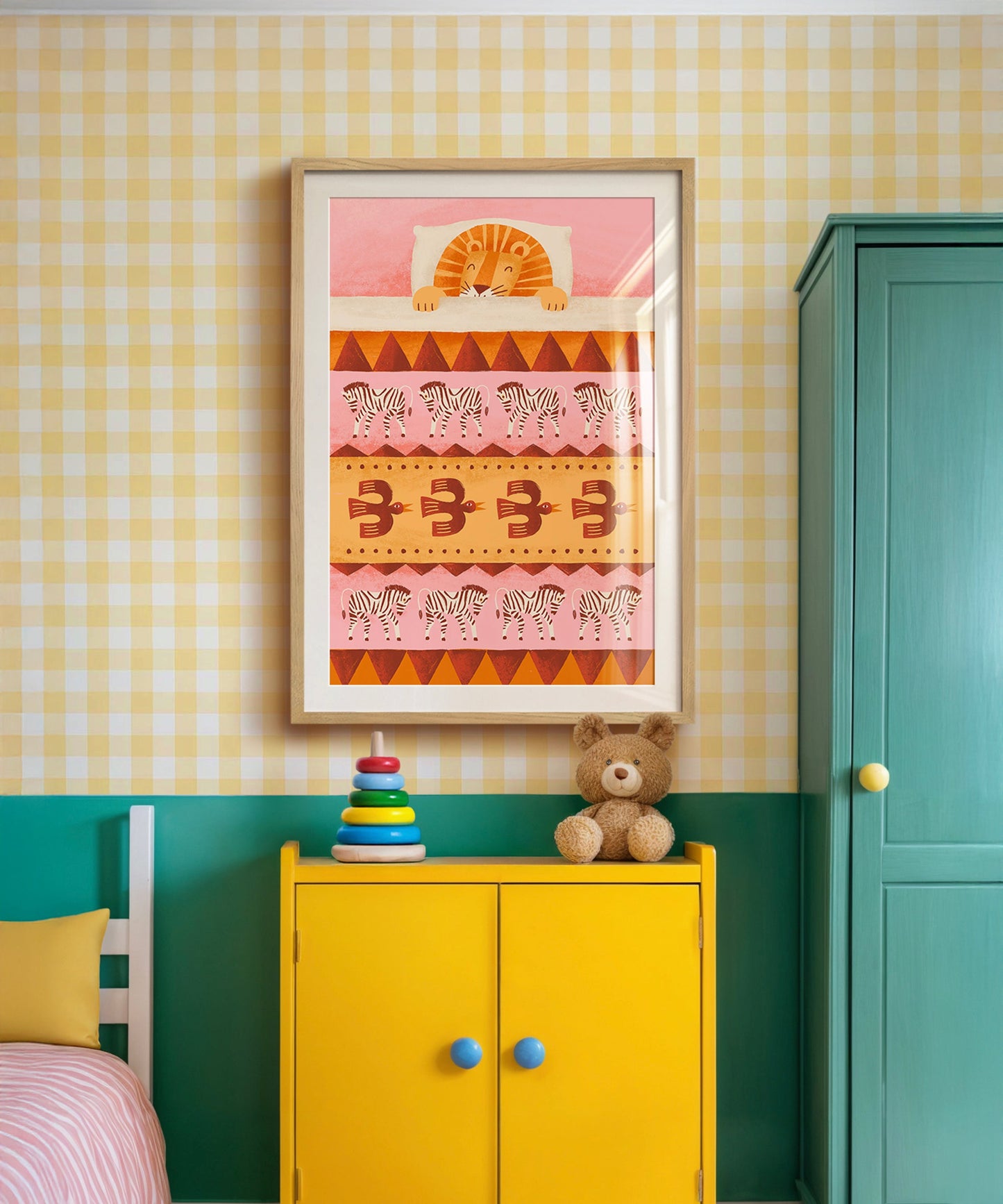 All Tucked In - Lion