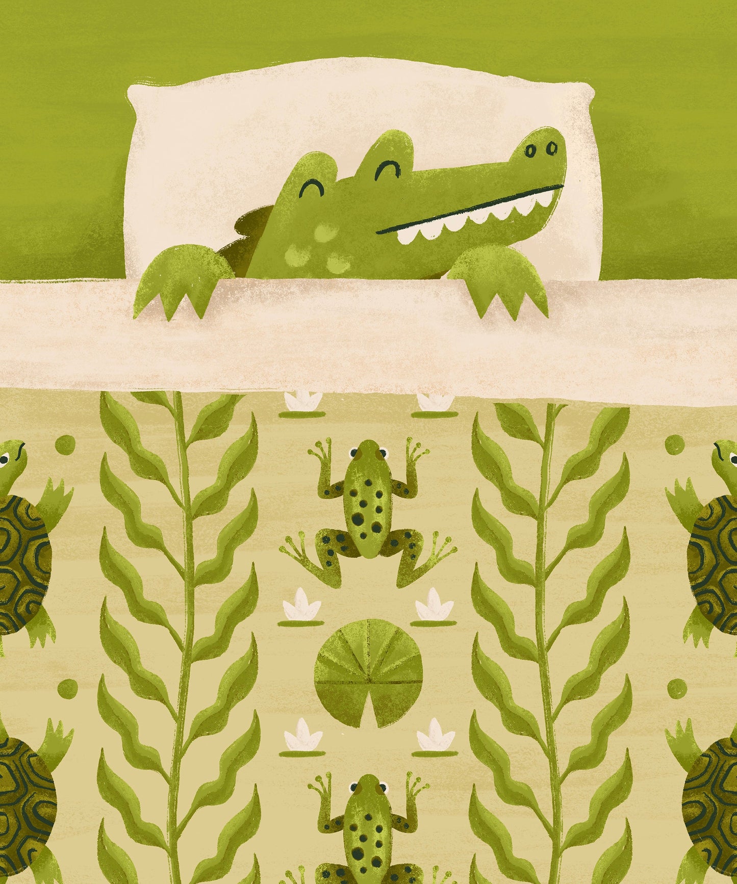 All Tucked In - Gator