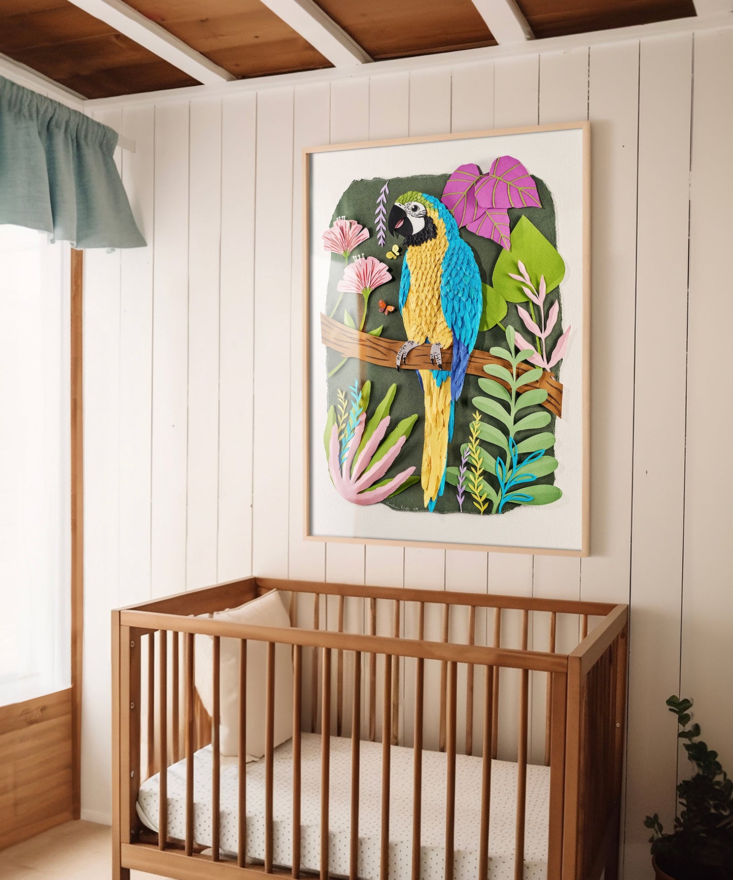 Blue Macaw by Andrea Cira