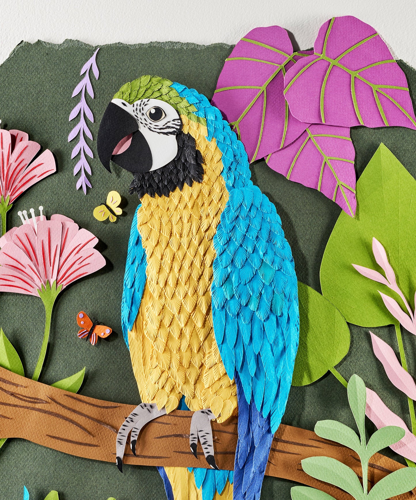 Blue Macaw by Andrea Cira