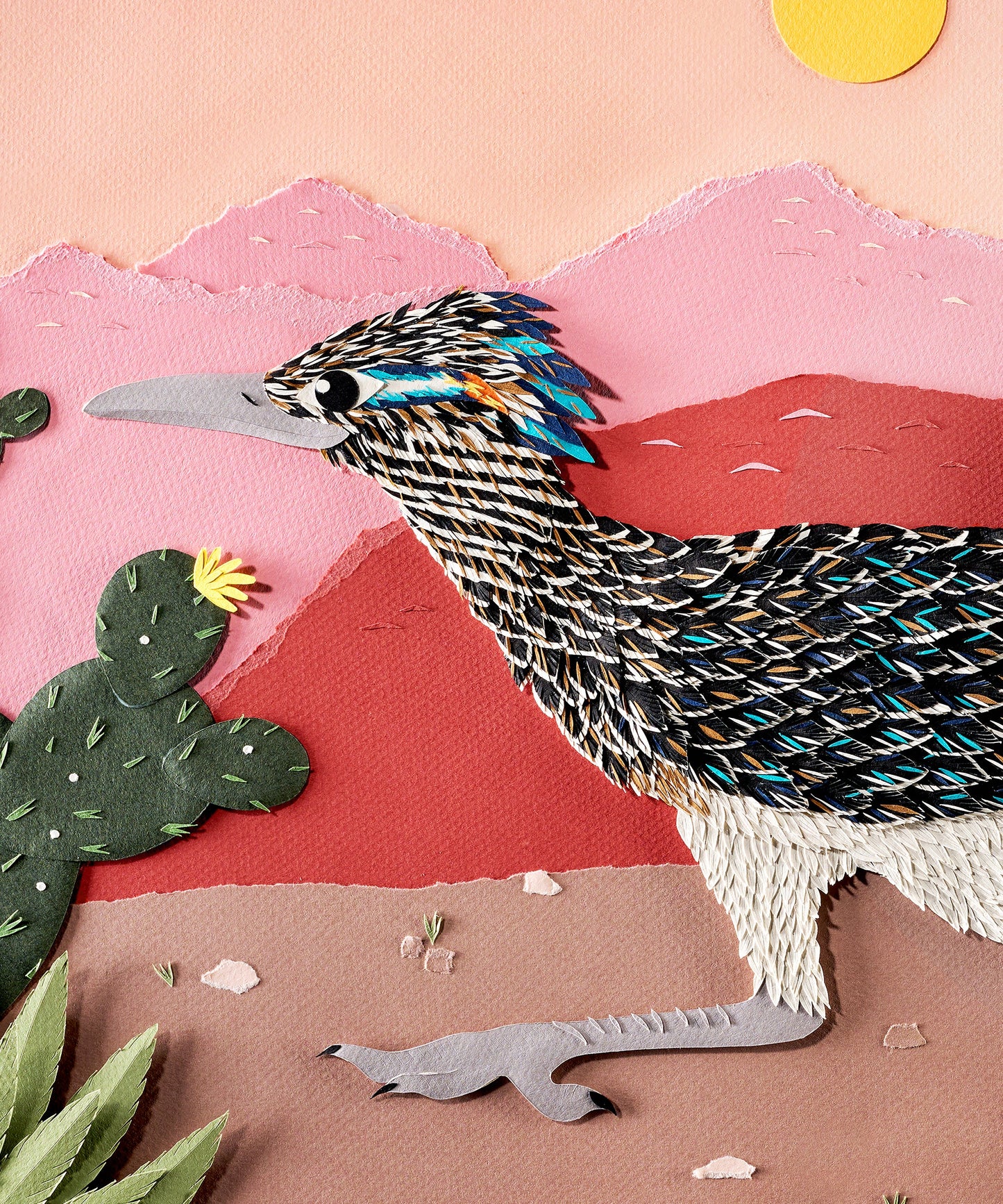 Paper Roadrunner by Andrea Cira
