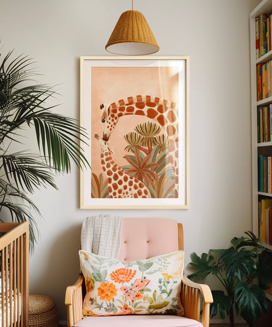 Giraffe Baby Love by Karina Jambrak