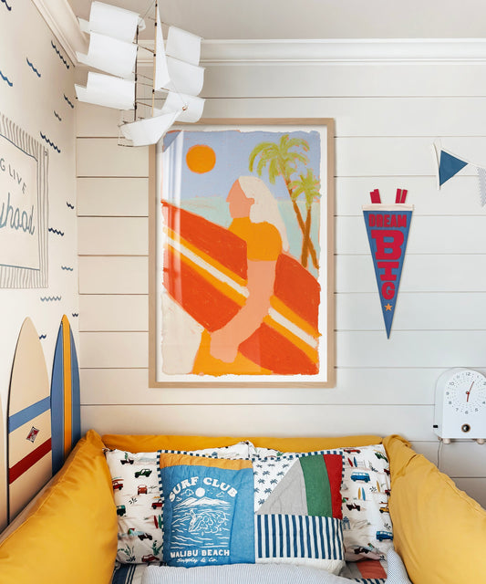 Off to Catch a Wave by Melissa Lakey