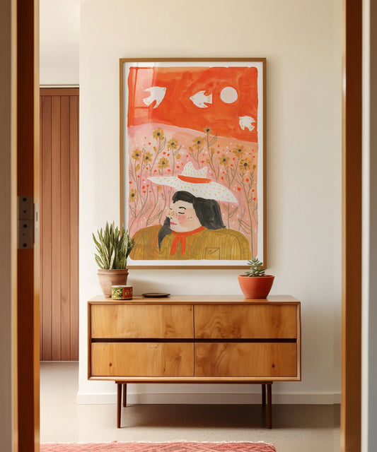 All She Dreamt Were Flowers by Melissa Lakey