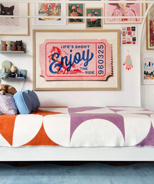 Life's Short, Enjoy the Ride - Western