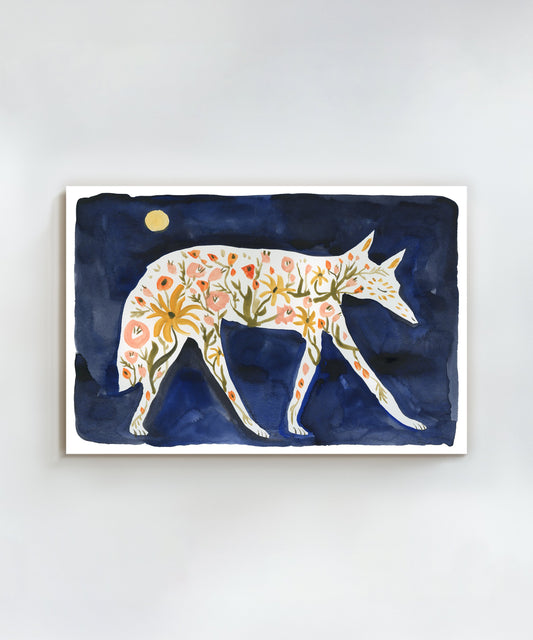 Flower Fox by Melissa Lakey