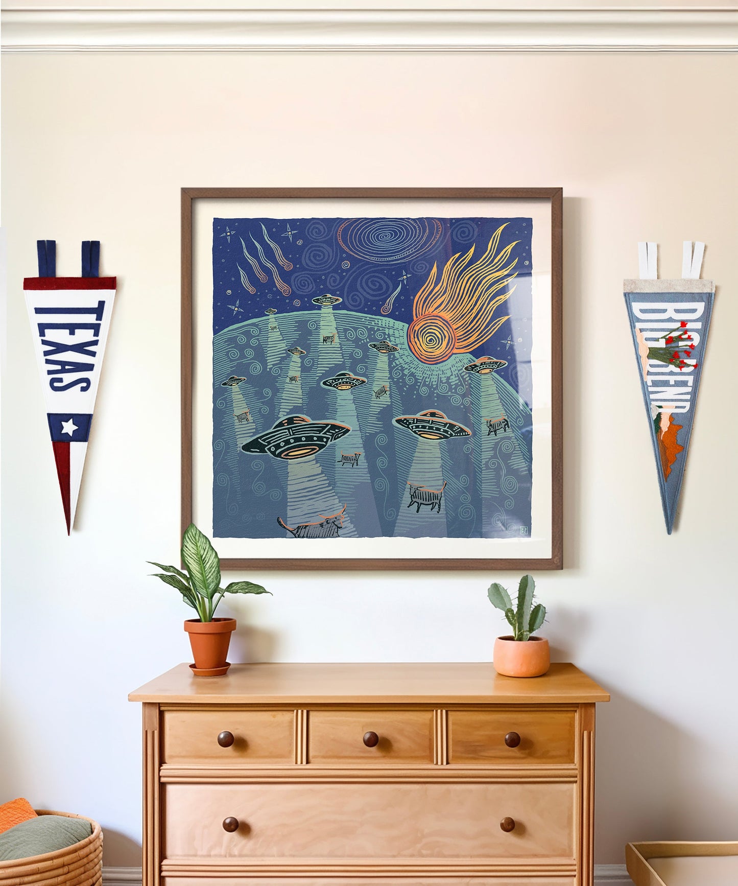 Fireball Cows by Bryan Peterson