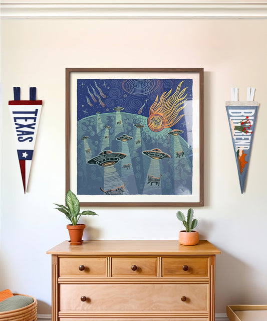 Fireball Cows by Bryan Peterson