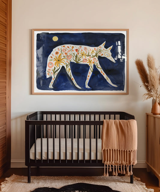 Flower Fox by Melissa Lakey