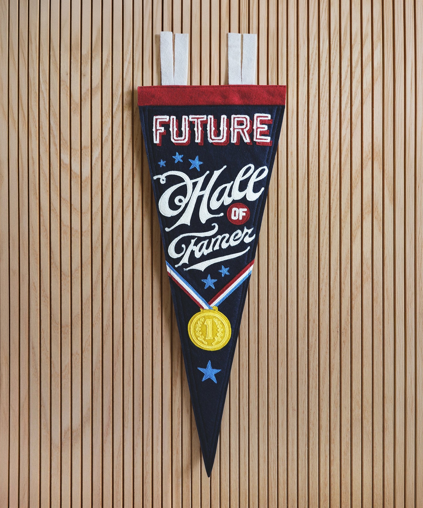 Future Hall of Famer Felt Pennant