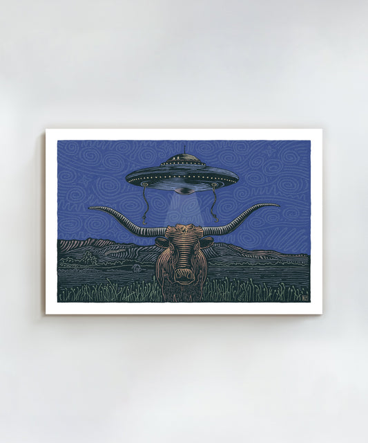 Hook Em Horns by Bryan Peterson