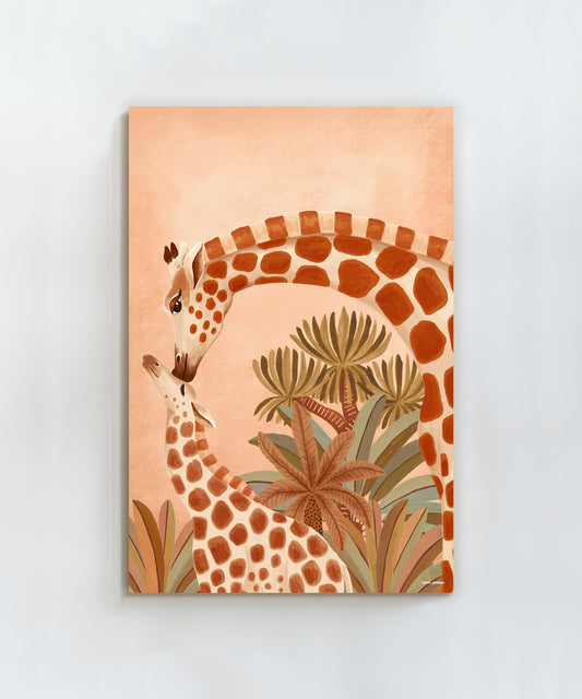 Giraffe Baby Love by Karina Jambrak