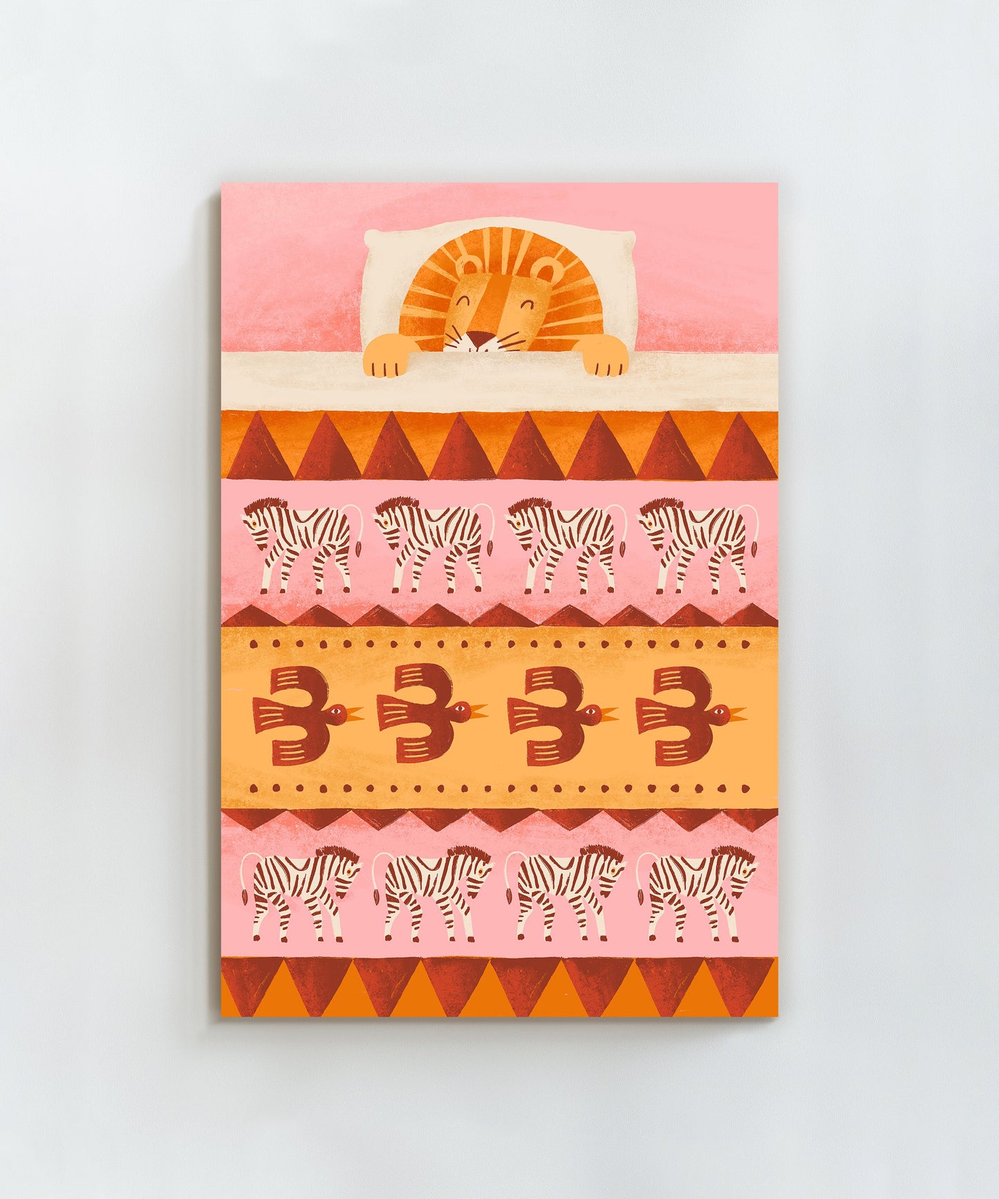 All Tucked In - Lion