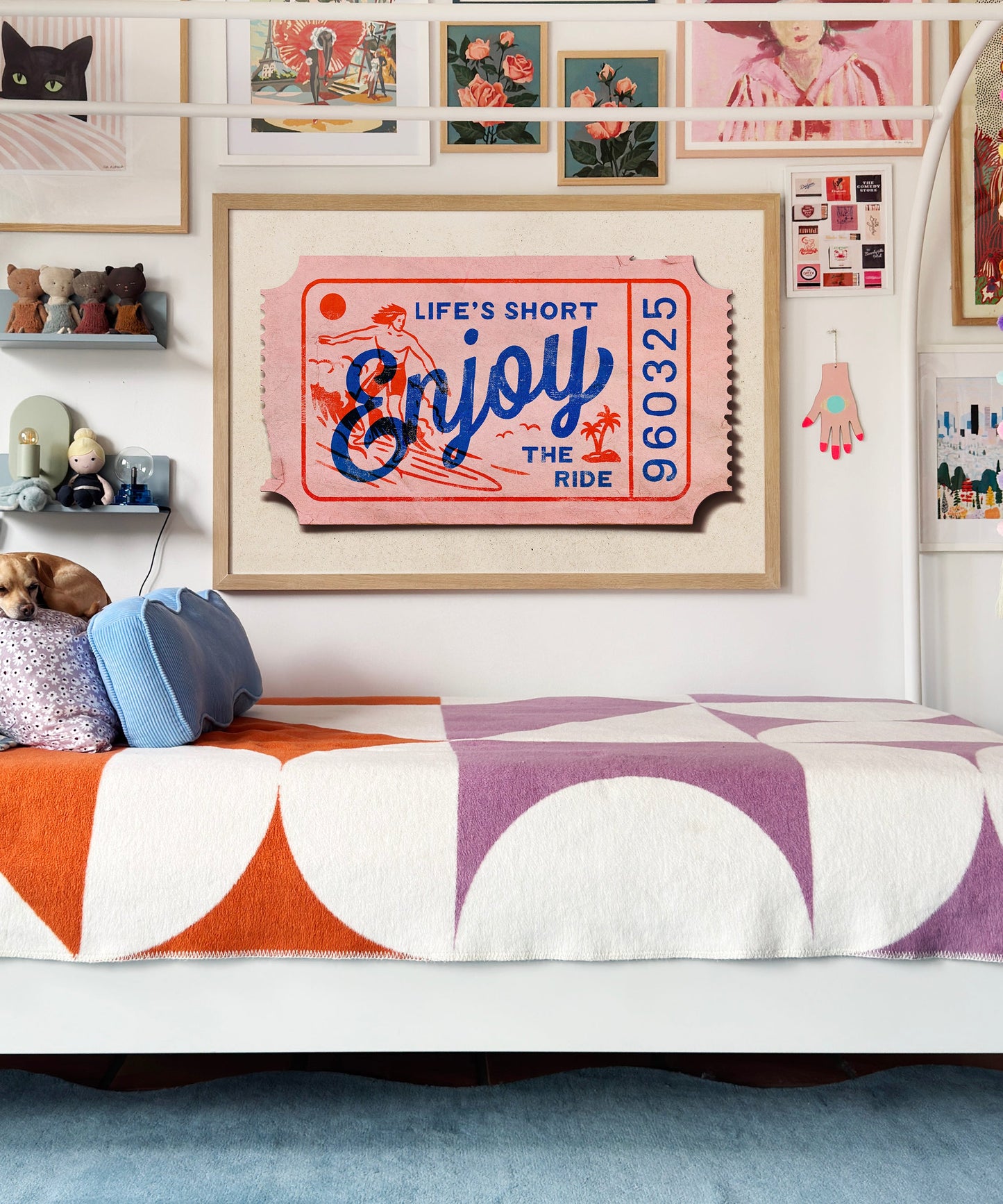 Life's Short, Enjoy the Ride - Coastal