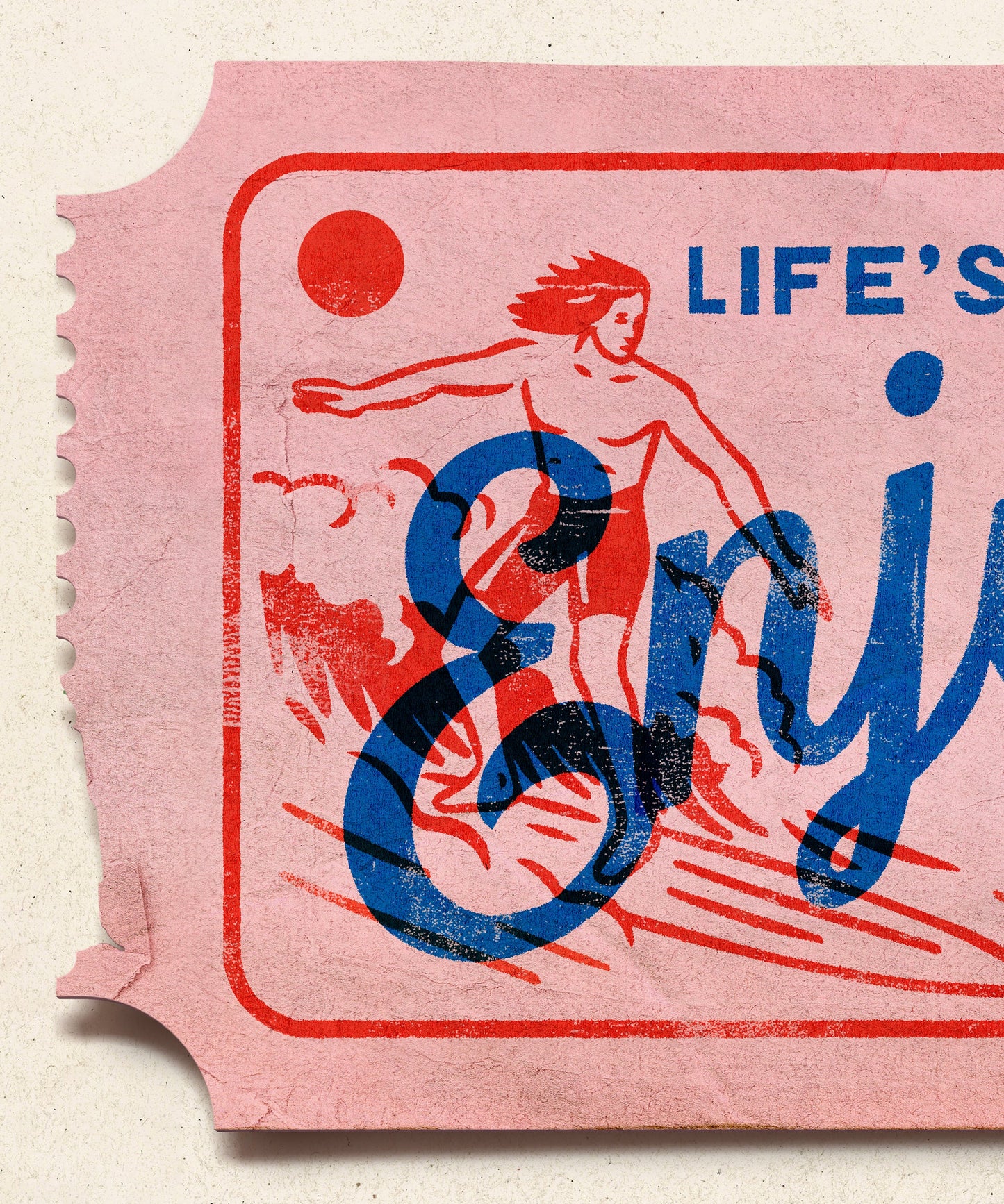 Life's Short, Enjoy the Ride - Coastal