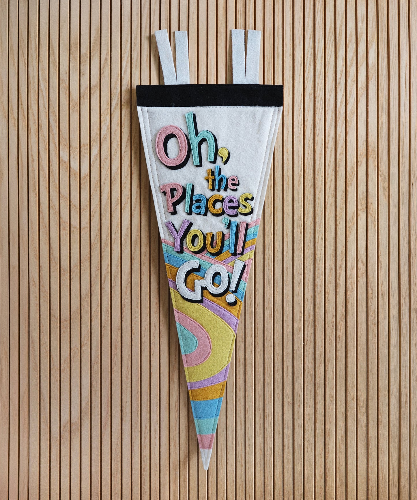 Oh, the Places You'll Go! Felt Pennant