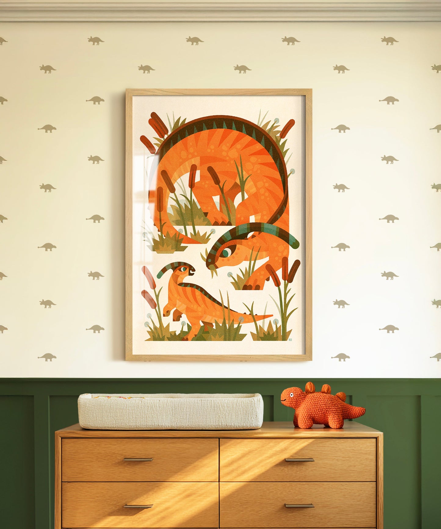 The Little Parasaurolophus