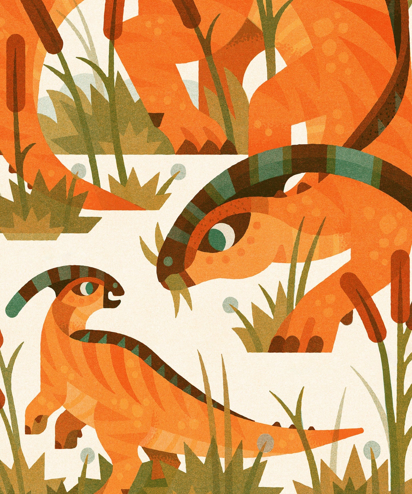 The Little Parasaurolophus