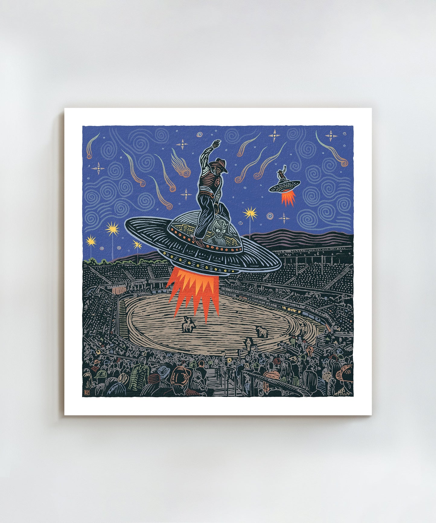 Rodeo Aliens by Bryan Peterson