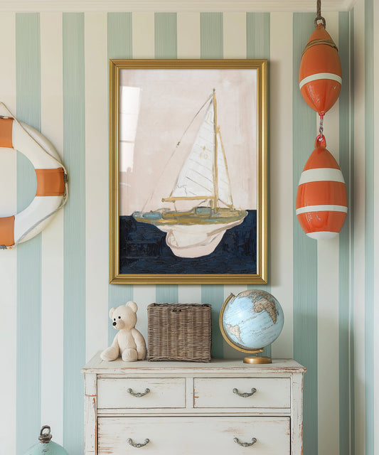 Sailboat #2 by Anne-Louise Ewen