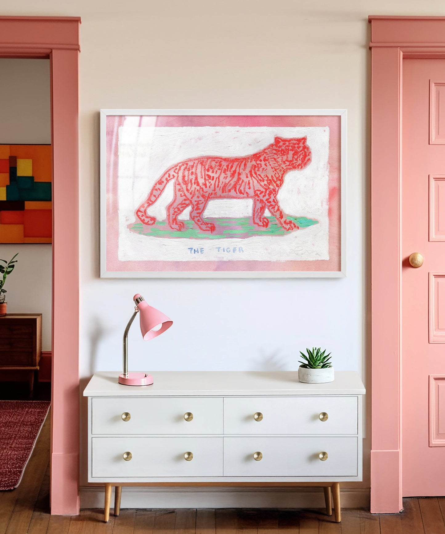 Scarlet Tiger by Anne-Louise Ewen