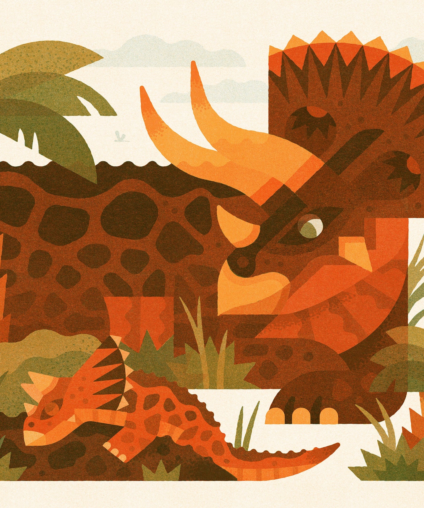 The Little Triceratops