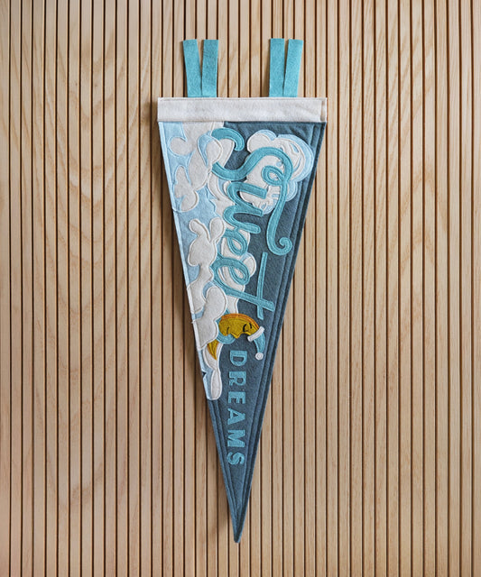Sweet Dreams Felt Pennant