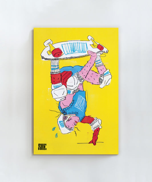 Hand Plant Hank by Tyler Shelton