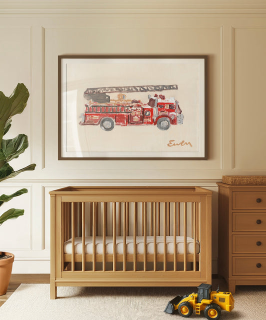 Firetruck by Anne-Louise Ewen
