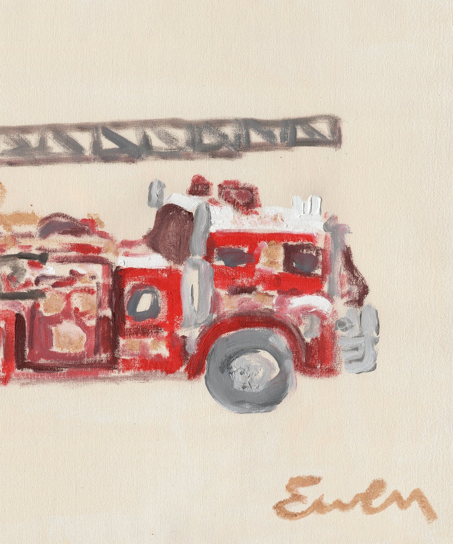 Firetruck by Anne-Louise Ewen