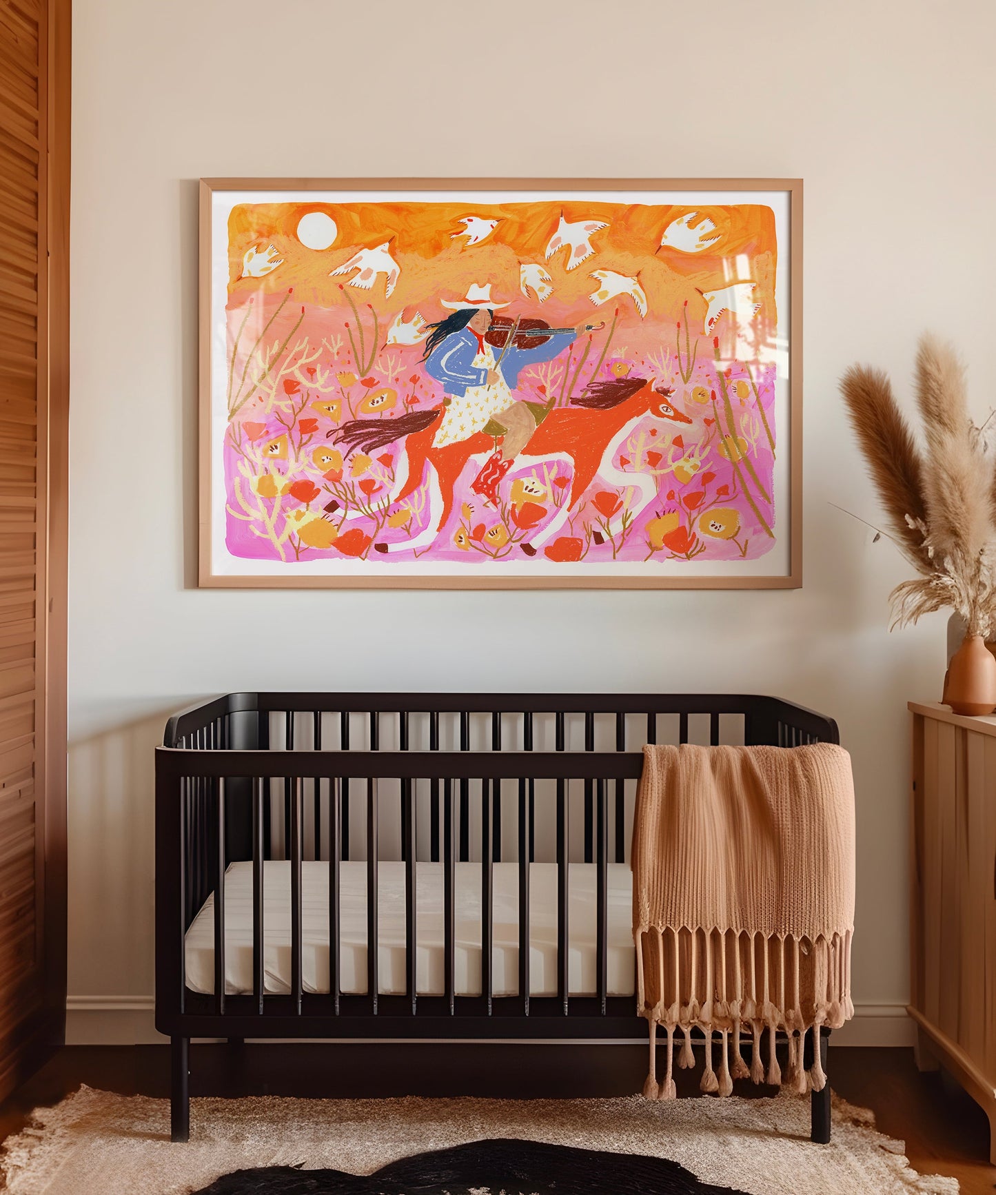 The Birds Danced As She Rode by Melissa Lakey