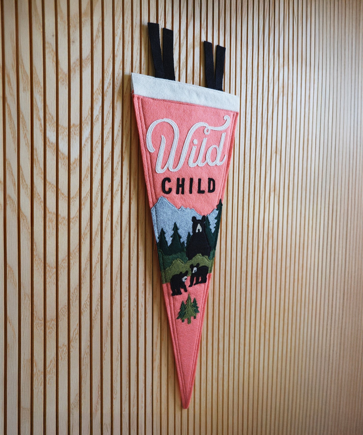 Wild Child Felt Pennant
