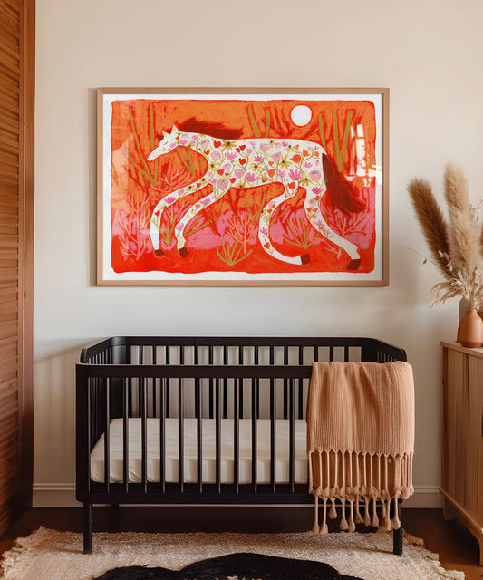 Wildflower Horse by Melissa Lakey